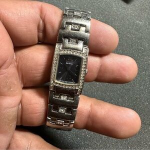 CITIZEN Eco Drive  Black Dial S-Steel Women's Watch EW8140-54E For Parts/Repair